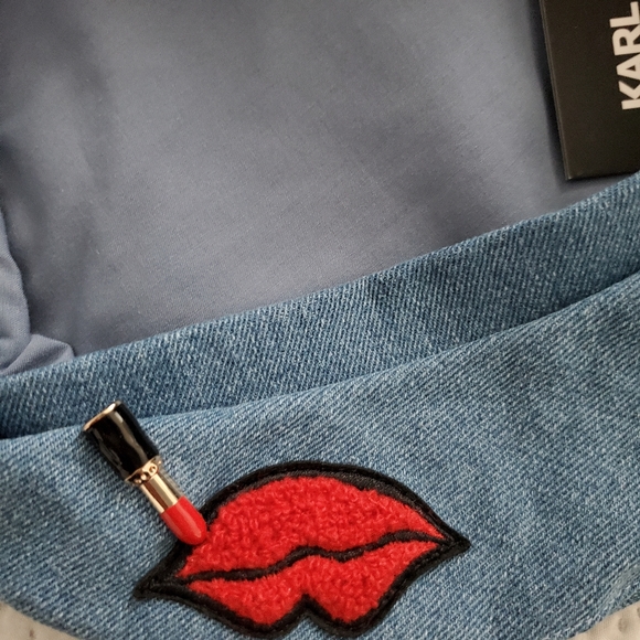 Nwt genuine Karl lagerfeld beret - Picture 3 of 4